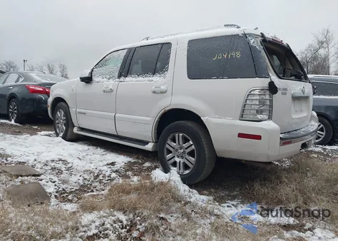 2008 Mercury Mountaineer Premier z USA, uszkodzony, nr VIN 4M2EU48E68UJ04198